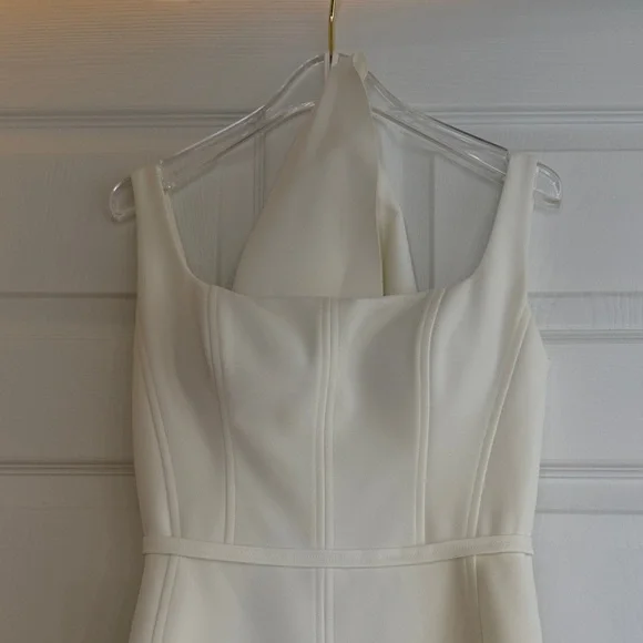 Jane Hill Elegant White Wedding Dress - Picture 2 of 6